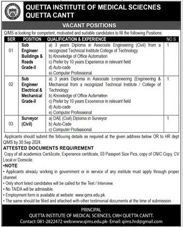 Sub Engineer Electrical